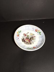 Antique Ironstone Bowl 19th Century Livesley Powell Co Indian Saucer 270 