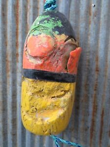 Authentic Small Dungeness Crab Lobster Pot Buoy Tiki Hut Float Bouy Bar Cb232 