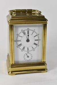 Antique French Repeating Carriage Clock Circa 1890 S