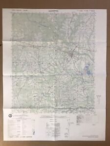 Lillington North Carolina Usgs Topographic Map 1980 1 50 000 Scale Edition 1 Dma