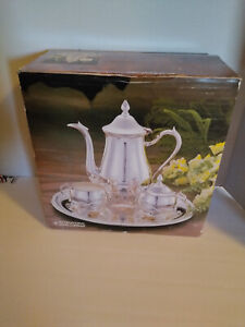 Silver Plated Tea Coffee Set International Silver Company 5 Pieces