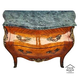 French Louis Xv Bombay Chest Marble