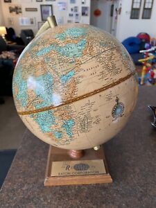 Crams Imperial World Desk Top Globe Vintage 12 