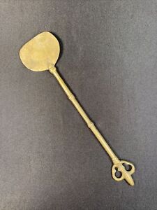 Brass Kitchen Salamander Antique Cooking Utensil 14 7 8 Browning Tool 18th Cent