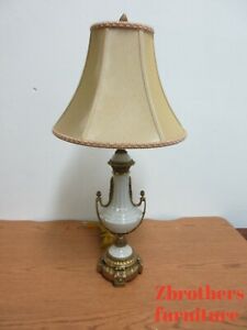 Maitland Smith Bronze Ceramic French Regency Table Lamp Lighting