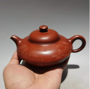 Chinese Yixing Zisha Clay Teapot W Artist Signed