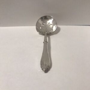 Sterling Silver Serving Spoon Pat Sept 8 14 Marked Sterling On Handle 9 Long