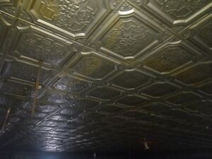 Tin Ceiling Tiles Reclaimed Salvage Art Craft