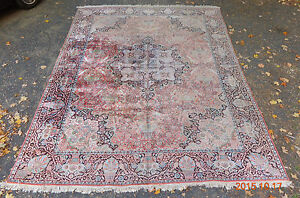 Rare Old Room Size Silk Oriental Rug Carpet 9 5 X 12 