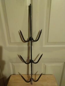 Antique Vintage Hand Wrought Iron Game Meat Hook