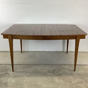 Mid Century Modern Dining Table With Leaf