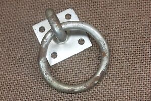 Old Horse Tie Hitching Post 2 5 8 Ring Barn Door Pull Hand Towel Rustic Steel