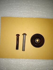 Antique Singer Treadle Wheel And 2 Pins For Cast Iron Base