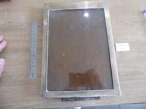 Large Antique Silver Hallmaked Picture Photo Frame Dates C1926
