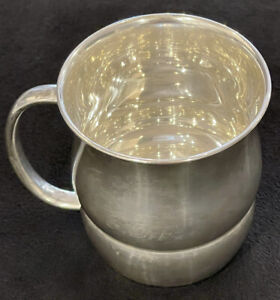 Vtg Sterling Silver Towle Baby Child Cup 68 Grams 10792 1967 Mono Gdr