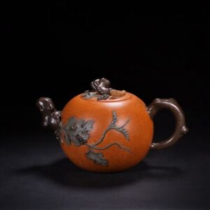 Chinese Yixing Zisha Clay Handmade Exquisite Teapot 