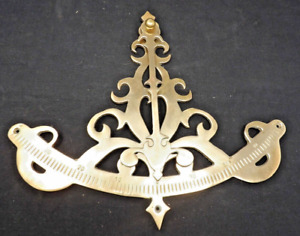 Antique Solid Brass Ship Pendulum Inclinometer Nautical Marine Instrument