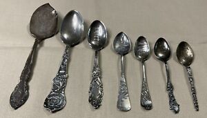 Sterling Silver Spoons 7 Pieces 