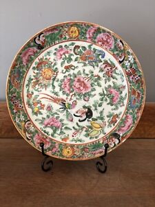 Famille Rose Rose Canton Plate