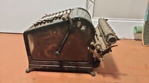 Vintage Burroughs Mechanical Adding Machine Style No 3 Early 1900s
