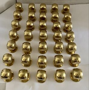 1 High End Mcm Solid Brass Square Door Drawer Pulls Knobs Multiple Available