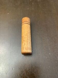 Antique Wooden Hand Sewing Needle Case