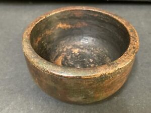 Old Vintage Rare Tribal Hand Made Rich Patina Wooden Multipurpose Bowl