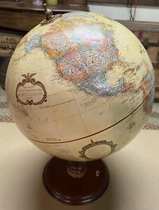 Replogle 12 Inch Diameter Globe World Classic Series With Wood Base