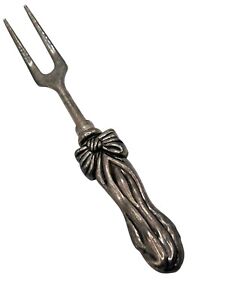 International Silver Company Silverplated Ribbon Design Fork