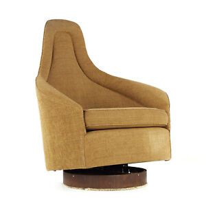 Adrian Pearsall For Craft Associates Mid Century Swivel Tilt Chair