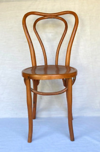 Antique Bentwood Thonet Chair Bistro Cafe Parlor Dining Chair Hip Rests Vintage