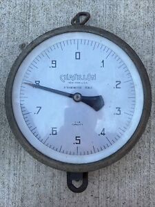 Vintage Chatillon 1 Lb Hanging Produce Scale Dynamometer Scale