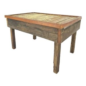 Vintage Coffee Table Country Chic Primitive Furniture Handmade Reclaimed Wood