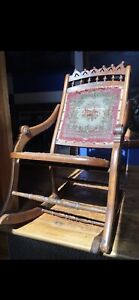 Annie Oakley S Rocking Chair Signed By Herself On Buffalo Bill S Wild West Label