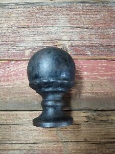 Antique Cast Iron Post Topper Baluster Ball Finial Architectural
