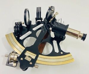 Nautical 9 Sextant Marine Astrolabe Working Navigational Navy Instrument Gift