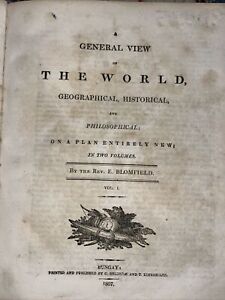 A General View Of The World In Two Volumes By Blomfield 1807