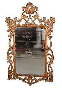 French Style Gilt Large Wall Mirror