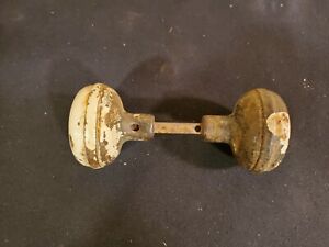 Vintage Set Door Knobs Very Rustic Or Farmhouse Decor Great For Diyp 