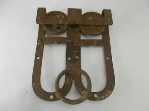 Antique Horseshoe Style Barn Track Trolley Door Rollers 4 Dia 1 4 Track
