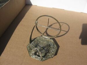 Original Old 1700 S Augsburg Universal Equinoctial Sundial Compass