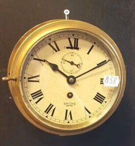Antique Smiths Empire Ship Wall Clock England 1905s