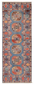 Vintage Hand Knotted Area Rug 2 8 X 7 2 Traditional Wool Carpet