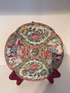 Antique Rose Medallion Chinese Import Plate