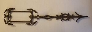 Antique Cast Iron Weather Vane Directional Arrow For Lightning Rod 23 No Glass