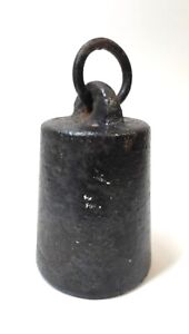 Antique Weight For Hanging Balance Scale Weighs 1 Lb 2 Oz Cast Iron 3 25 Tall