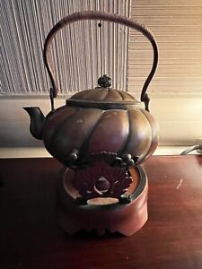 Chinese S Antique Copper Tea Pot Yixing Chinese