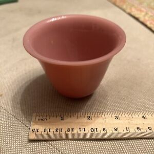 Antique 1900 S Chinese Peking Glass Pink Cup Wine 2 3 4 Tall