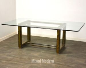 Bernhard Rohne For Mastercraft Acid Etched Dining Table