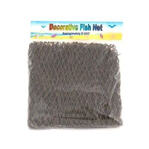 Decorative Fish Net 5ft X 10ft Authentic Nautical Fishing Net Decor